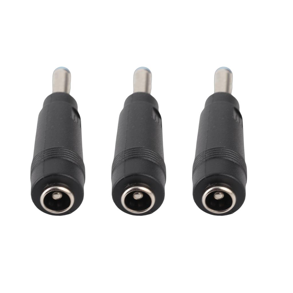3pcs Power Adapter Connector 5.5x2.1mm Female to 4.5x3.0 Male Charger Plug for HP Laptop
