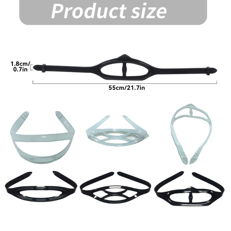 2-Pack Universele Siliconen Duikmaskerbanden Snel Verstelbaar Duikmasker Hoofdbanden Voor Snorkelen Zwemmen En Watersporten