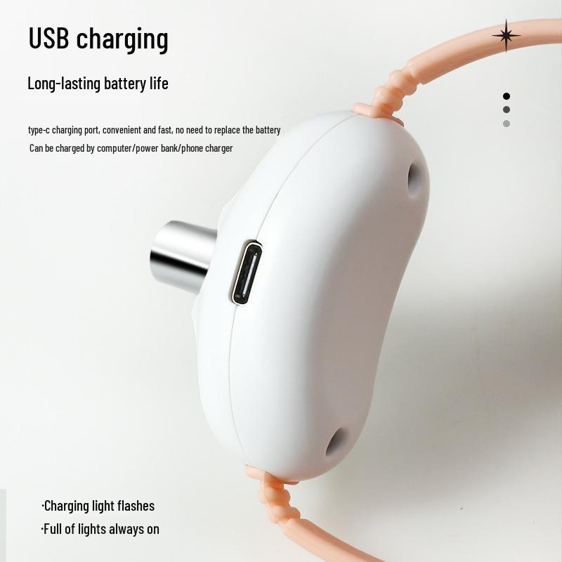 Hands-Free LED Laser Pet Collar: Smart Teasing Toy for Cats and Dogs