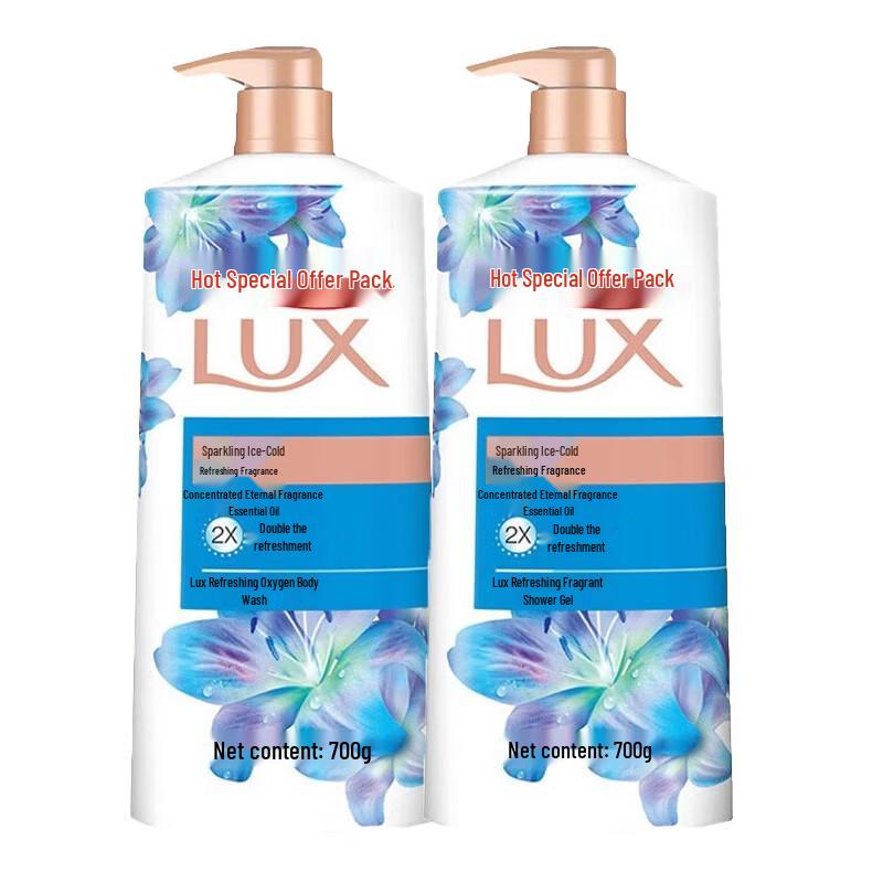 

LUX Ice Cool Refreshing Shower Gel 700g Twin Pack