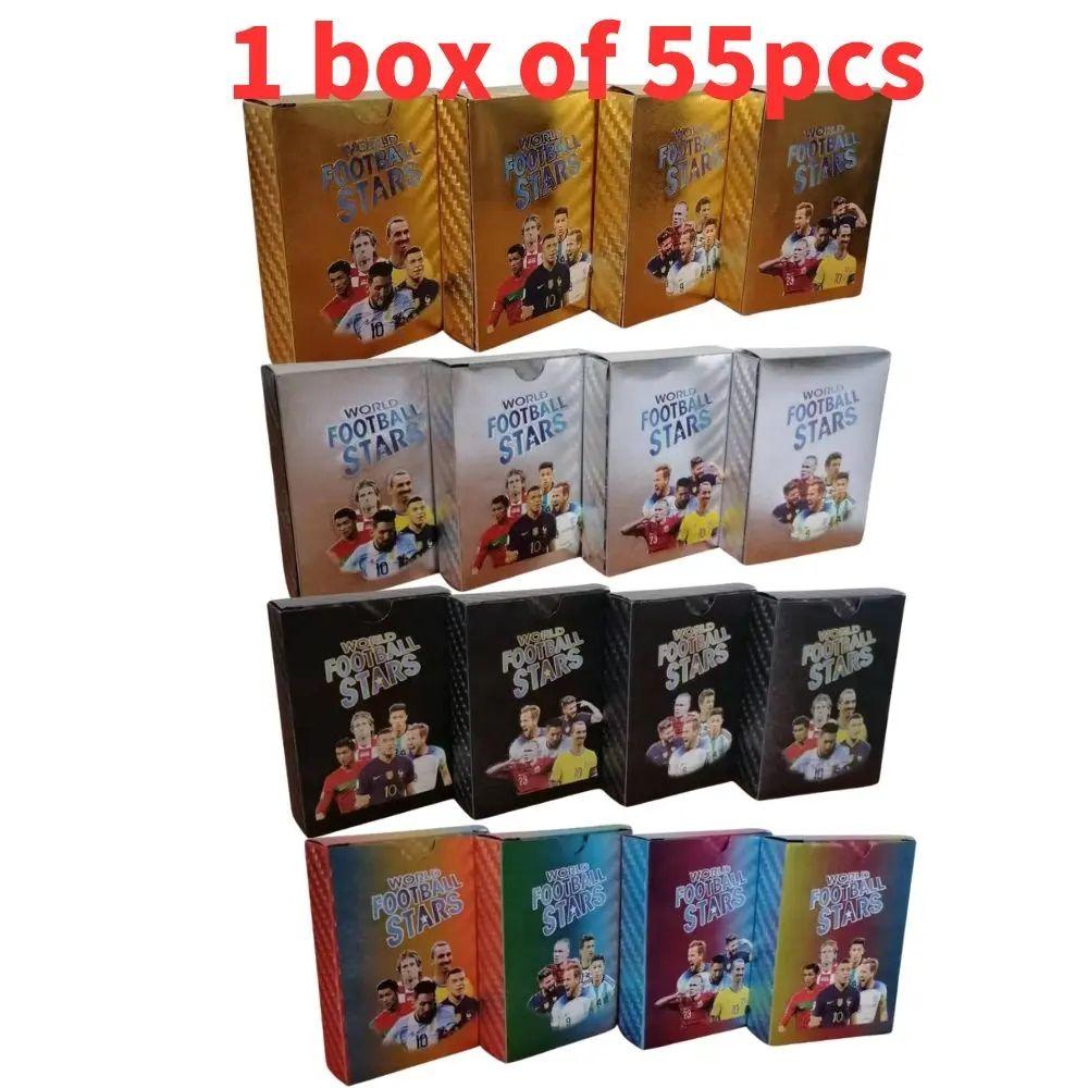 Football Star Card Box Soccer Star Collection Footballer Limited Fan Cards Kids Gift Drop Shipping