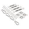 Edelstahl Sonnensegel Hardware Kit Spannschloss Federhaken Markisenbefestigungszubehör