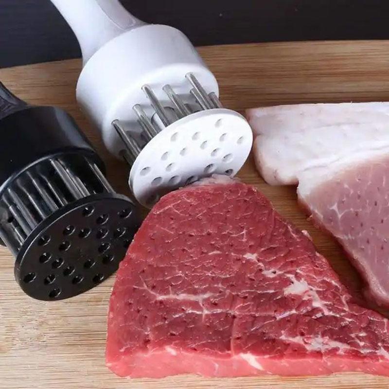 Nerezová ocel Tenderizer na maso Ruční děrovací kladivo Steak Nástroj pro domácnost Kladivo na maso Vaření Masné nástroje Kuchyňské doplňky