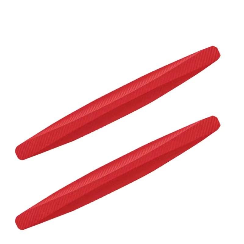 2 stücke Auto Stoßstange Schutz Streifen Schutz Ecke Schutz Streifen Scratch Protector Crash Klinge Anti-kollision Auto Zubehör