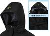 YSENTO Winter Jacket with Fleece Stand and Detachable and Warm for and Motorcycle Size 4XL Women's Lining, Collar, Hood, Windproof, Water-Repellent,