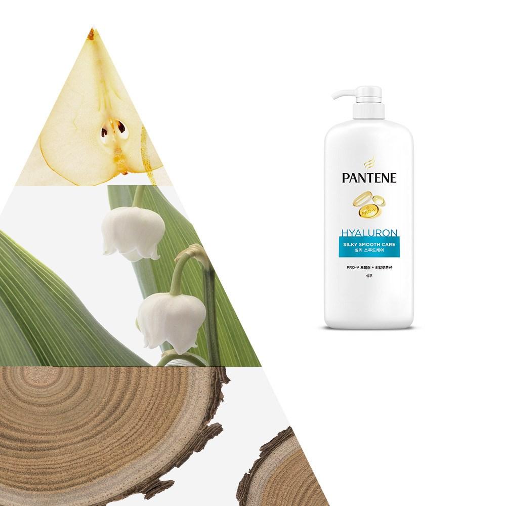 Pantene Silky Smooth Care Shampoo Fruity Floral Fragrance, 2, 1.2L