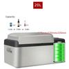 40W 20L Portable Mini Fridges Car Home Refrigerator Freezer Travel Camping Boating Caravan Bar With APP Conrtol 570*320*320mm