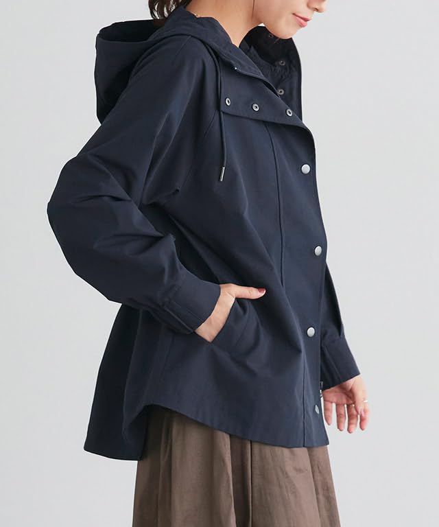 Horská parka vodoodpudivá s kapucí Flare Drost L Černá [klaun] dámská