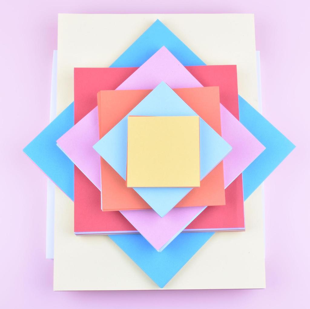 10-Color 15x15cm Origami Paper for Kids - DIY Crafts & Flower Cutting