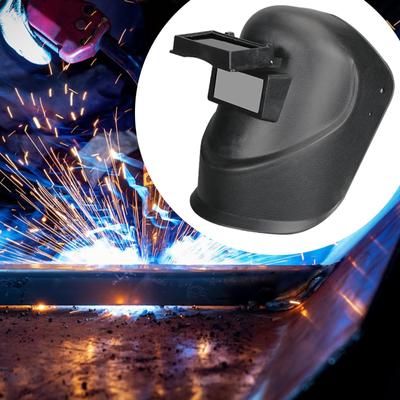 Capacete de soldagem com faixa ajustável, proteção ocular, máscara de soldador, capacete para uso industrial e doméstico