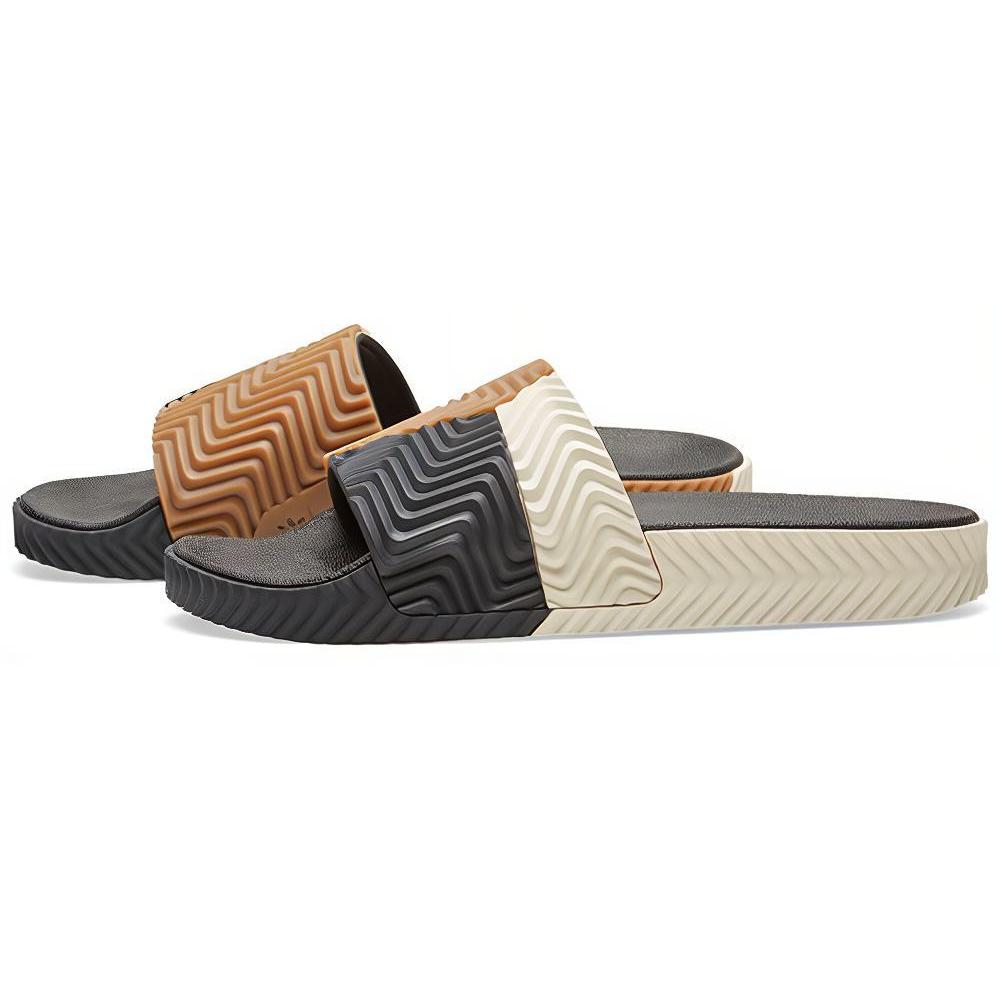 Aw Adilette Alexander Wang x Aw Adilette Adidas Originals Slide 'Black White' AC7408