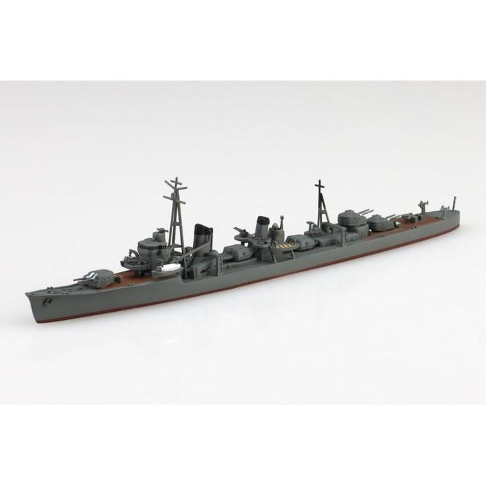 AOSHIMA 1/700 Waterline Series No.446 Japanese Navy Destroyer Hamakaze Plastic Model (Ship) Molded Color