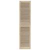 Cabinet Door Set 4 pcs Natural Finish 170 x 2.1 x 39.5 cm Solid Pine Wood