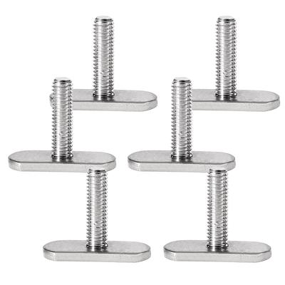 6Pcs Kayak Rails Screws Bolts Hardware Parts for Kayak Canoe Boat
