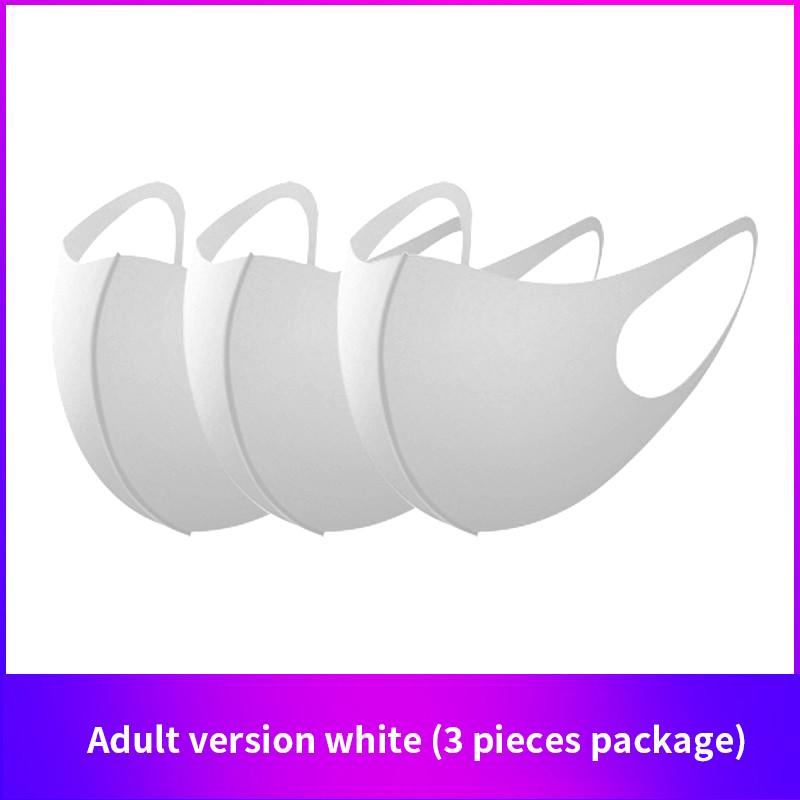 3pcs 3D Ultra-thin Breathable Dustproof Mouth Mask Anti-Dust Haze Flu Allergy Protection Face Masks
