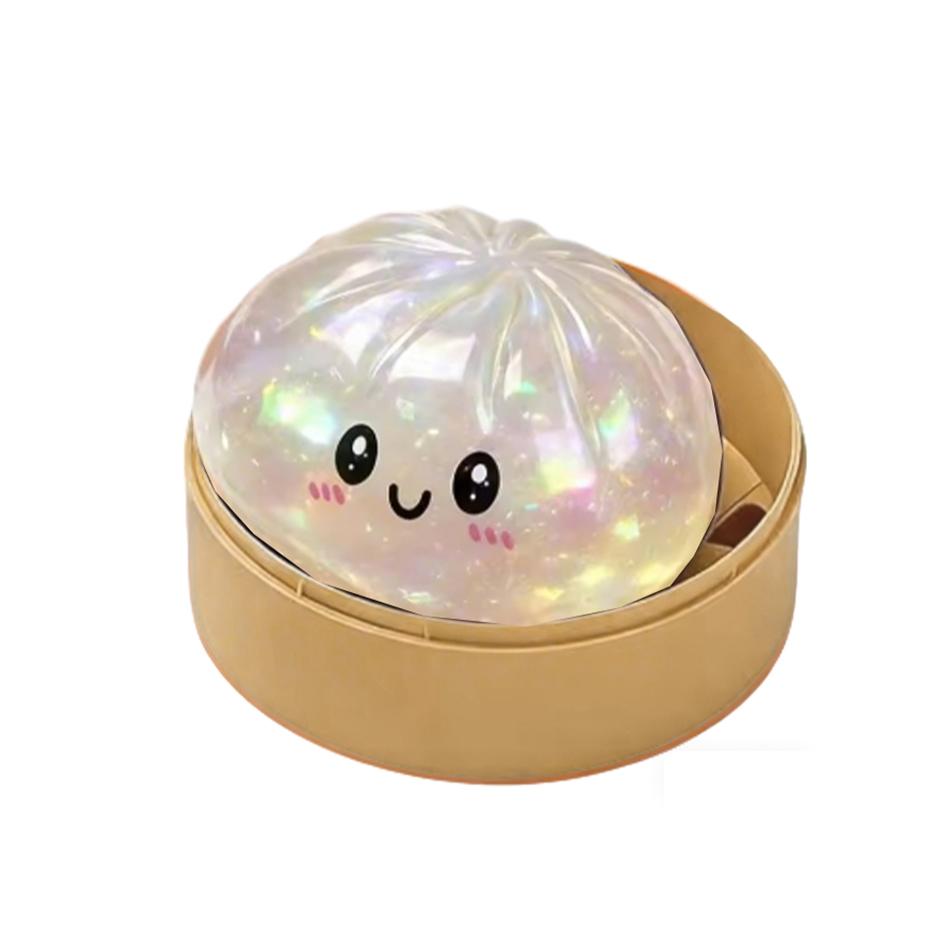 High Quality Simulation Flash Dumpling Pressure Ball Slow Rebound Soft Pinch Decompression Baozi Modeling Stress Relief Toy Gift