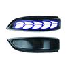 Toyota Camry/Corolla Altis Dynamic Blue Rearview Mirror Turn Signal with Smoked Daytime Running Light.