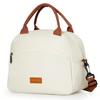 Borsa porta pranzo a sbieco Grande capacità Borsa porta pranzo Multifunzionale Portatile Borsa termica Borsa Bento