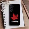 CANADA Phone Case For Samsung Galaxy A73,A21s,A22,A31,A52,A53,A71,A41Soft Black Shell