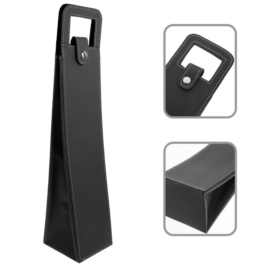 Wine Storage Tote Carrier Reusable Handbag Practical Single Bottle Wine Gift Bag for Party Beer