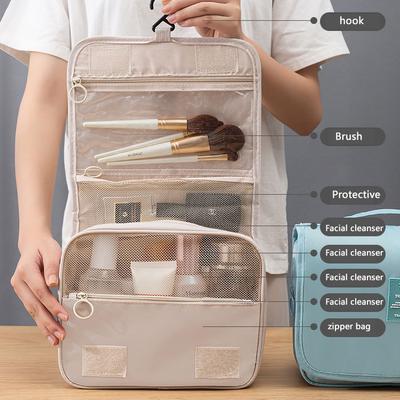High Quality Women Makeup Bags Travel Cosmetic Bag Toiletries Organizer Waterproof Storage Neceser Hanging Bathroom Wash Bag