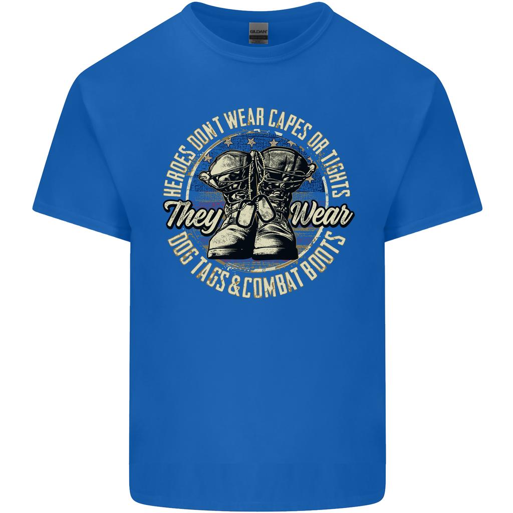 Dog Tags Army Veteran Military Marines Soldier Unisexs Light Cotton TShirt