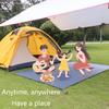 Outdoor Tent Mat Wear Resistant and Tie Resistant Floor Cloth Used As for Sun Canopy by Fixing the Mat Through Grommet