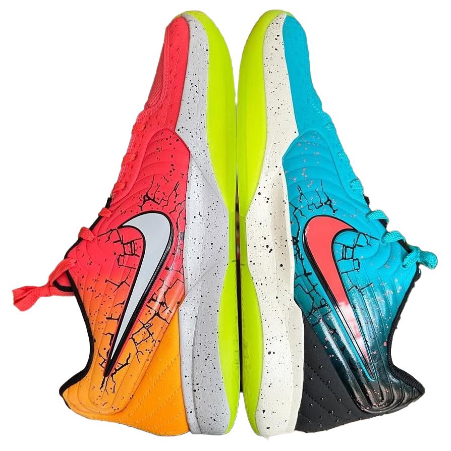 Nike Kool-Aid x Ja 2 Mixed Berry Unisex Sneakers Multi-Color Bright-Crimson Flat-Silver IF0302-800