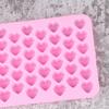 55 Small Heart Shaped Silicone Cake Mold Heart Chocolate Pastry Molds Diy Baking Decoration Kitchen Ice Cube Crystal Epoxy Mould
