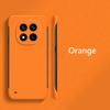 Custodia Rigida Opaca Senza Bordi Sottile Tipo Pelle On Per Xiaomi Redmi Note 14 Pro Plus Note14Pro+ G Resistente agli Urti Coque
