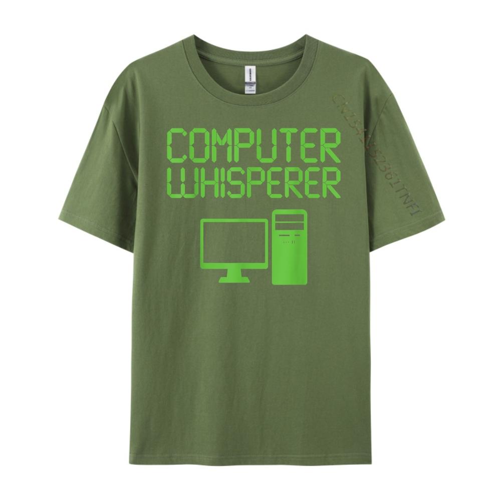 Funny It Nerd Computer Whisperer Genius T Vintage T Shirt Men New Year 2025 Mothers Day