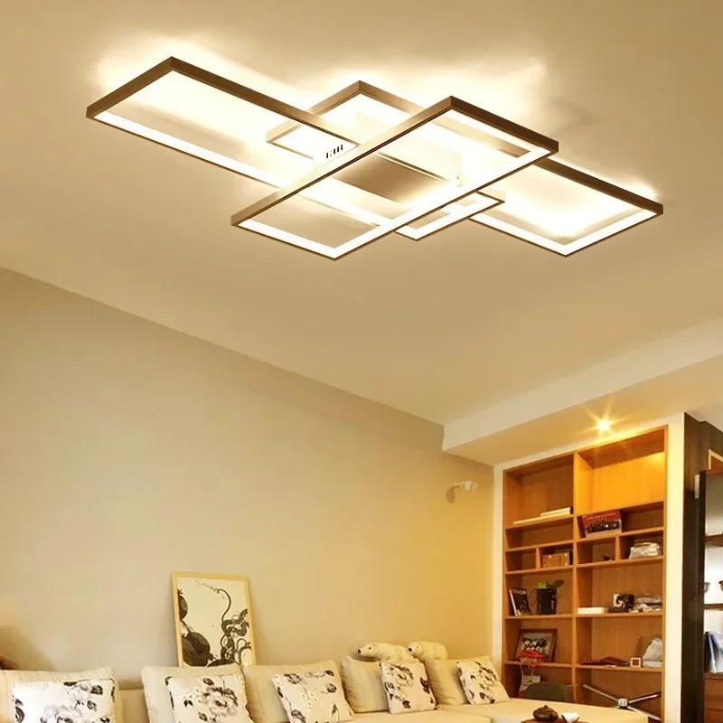 Modern LED Ceiling Chandelier Lamp for Living Dining Room Bedroom Aisle Balcony Home Decoration Indoor Lighting Fixture Luster