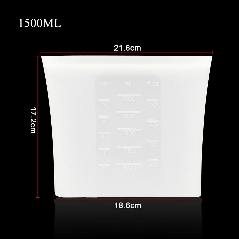 Silicone Food Storage Bags Reusable Leakproof Containers Fresh-keeping Fruit Sealed Freezer Bag Refrigerator Food Organizer Bag