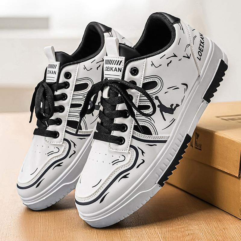 Stilvoller Trekking-Stil Straße Gemütlich Herren Freizeit Sportlich Outdoor Für Herren Alltag Tägliche Kleidung Trendiger Modestil 41 black