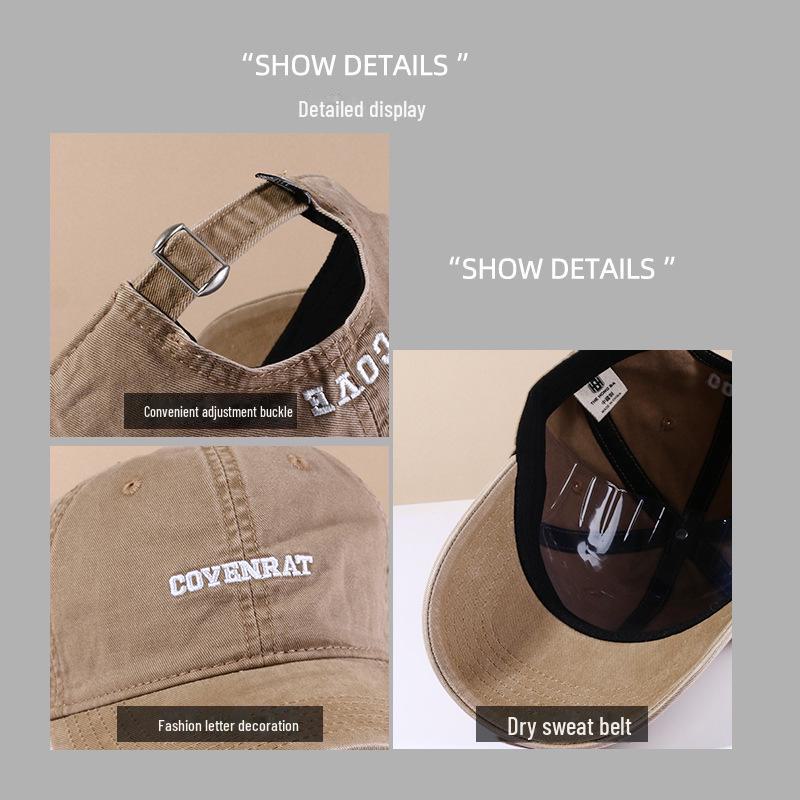 Damen Retro Bestickte Schirmmütze mit Vergrößertem Schirm für eine Figurschmeichelnde Passform