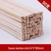 Handmade Carbonized Bamboo Sticks & Strips for Creative Kindergarten Decorations & Architectural Models