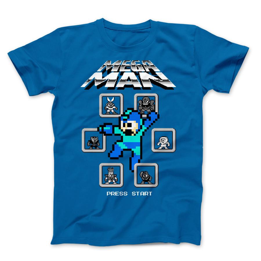 

Jumpman and the 6 Video Games Unisex Men s Women s Mega Man Jump New T-Shirt M