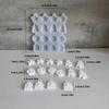 Creative Christmas Tree Ornament Mould Number Figure Pendant Silicone Mold Hanging Accessories Epoxy Resin Jewelry Mold