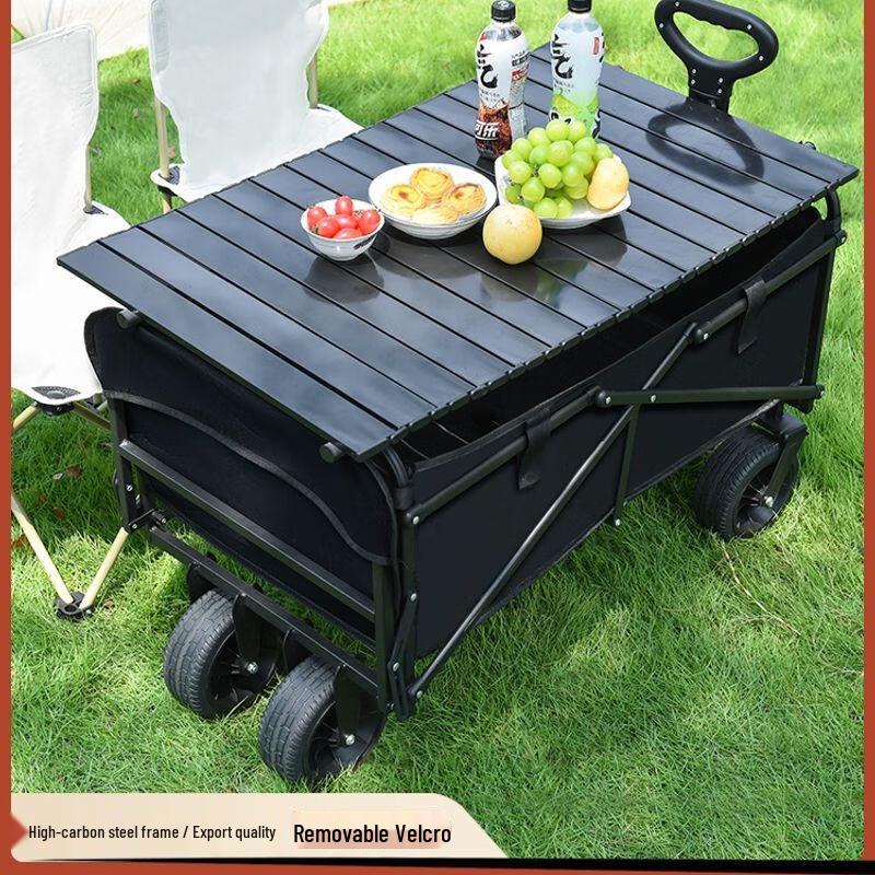 Heavy-Duty Foldable Outdoor Camping Cart