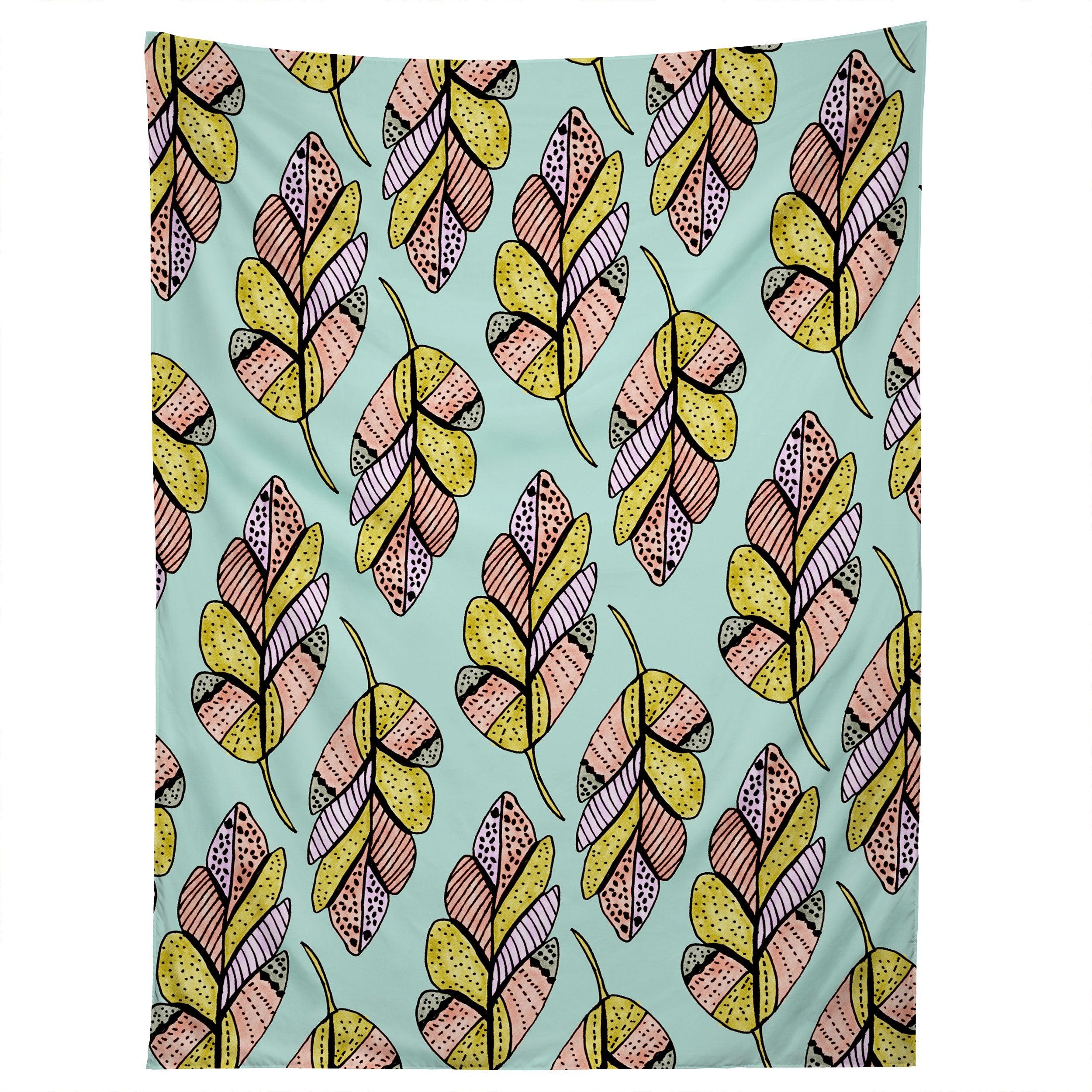 NATIVE FEATHERS tapestry 75x100