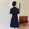 Women's Summer Blazer Midi Dress