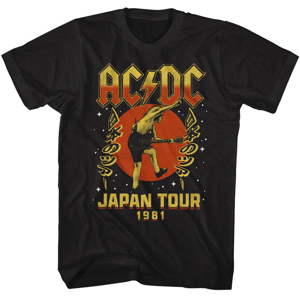 ACDC Japan Tour 1981 Angus Young Men s T Shirt Unisex T-Shirt XXXL