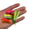 Bimoo 20PCS 10 Colors Soft Larva Fishing Lure Dragonfly Nymph for Bass Trout Walleye Pike Salmon Perch Panfish Fishing Bait