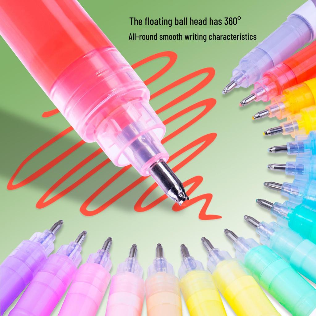 Guangna 586 High-Gloss Waterproof Acrylic Marker - Opaque Student Art Doodle Pen