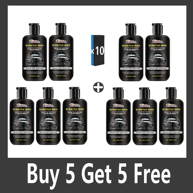 QC19 120ML Scratch Repair Wax, Fast Scratch Removal for Cars, Multifunctional Polishing Protective Wax, for Minor Scratch Repair