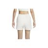 New Nike Sportswear Chill Knit Casual Shorts Women's Light Rosewood Umber FN3675-104
