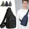 Anti Theft Quick Access Men Sling Bag Cross Body Chest Pack Waterproof Nyl Lightweight Travel Multi Pocket Outdoor Sports