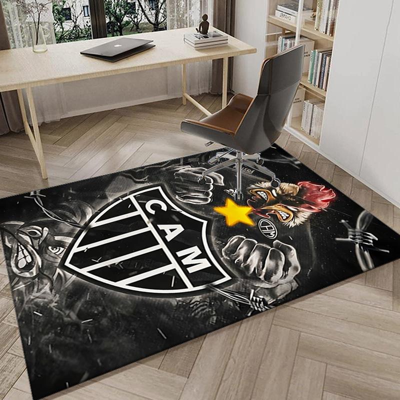 Love For Atlético Printed Area Rug for Office, Chair Rug, Decorative Carpet Floor Mat, Large Size Fan gifts Christmas gifts