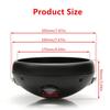 Headlight Housing 7 " Black Motorcycle Headlight Housing Universal