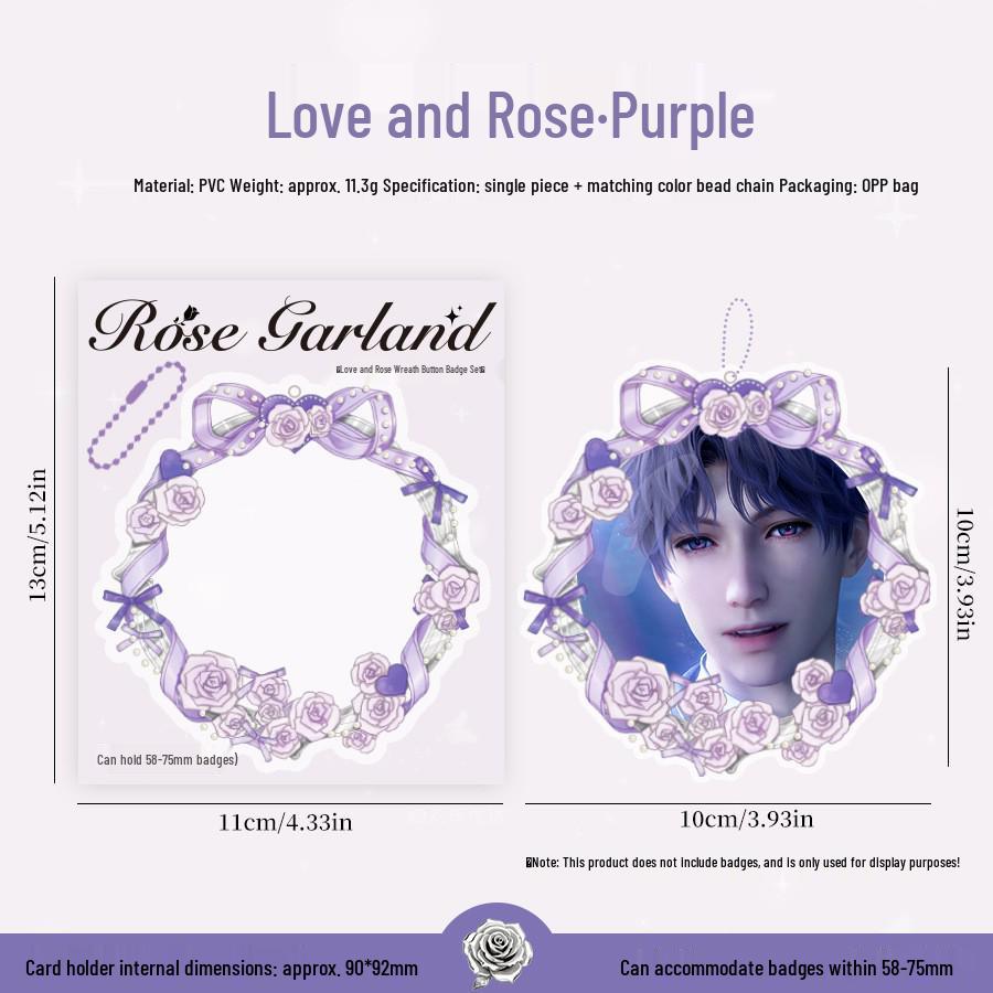 Acrylic Stand: 58-75mm Useable Gumi Ita Bag Charm & Anime Badge Storage Case